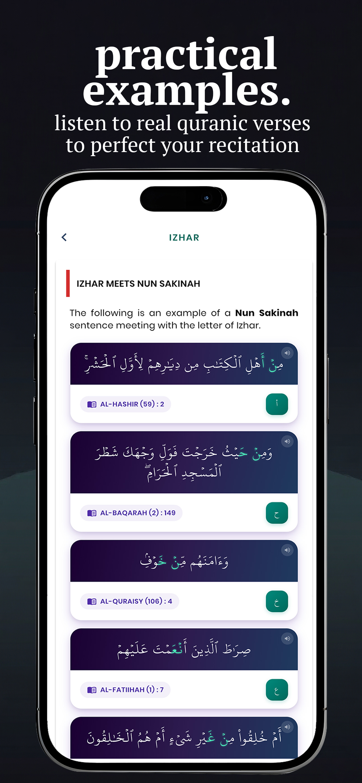 JomTajwid App Interface - English 7